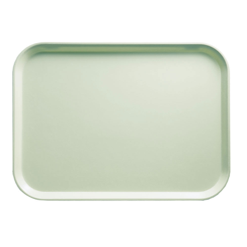 144-2025429 Fiberglass Camtray® Cafeteria Tray - 25 1/2"L x 20 3/4"W, Key Lime
