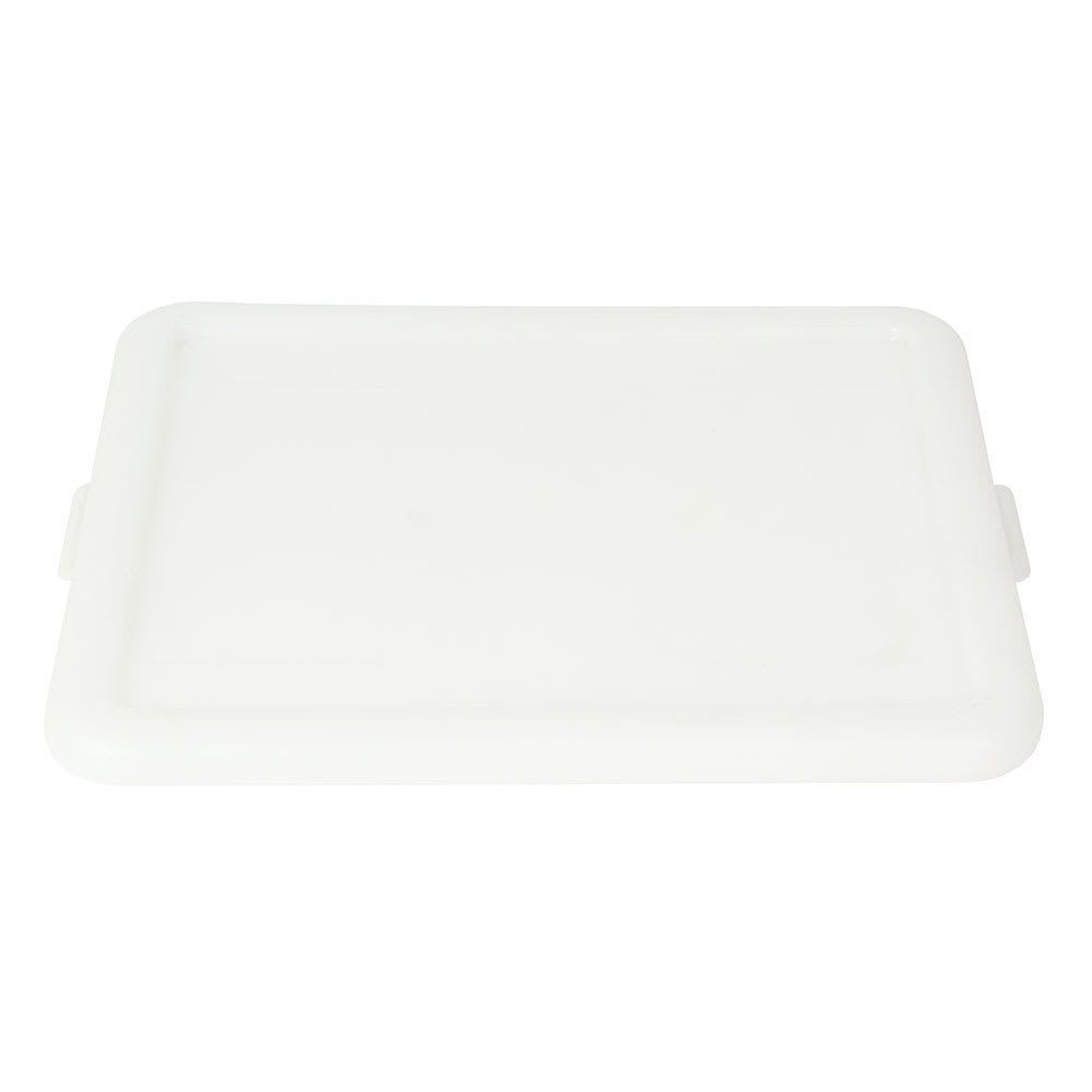 144-911CPC148 Plastic Lid for Meal Delivery Trays, 8 15/16" x 10 13/16", White