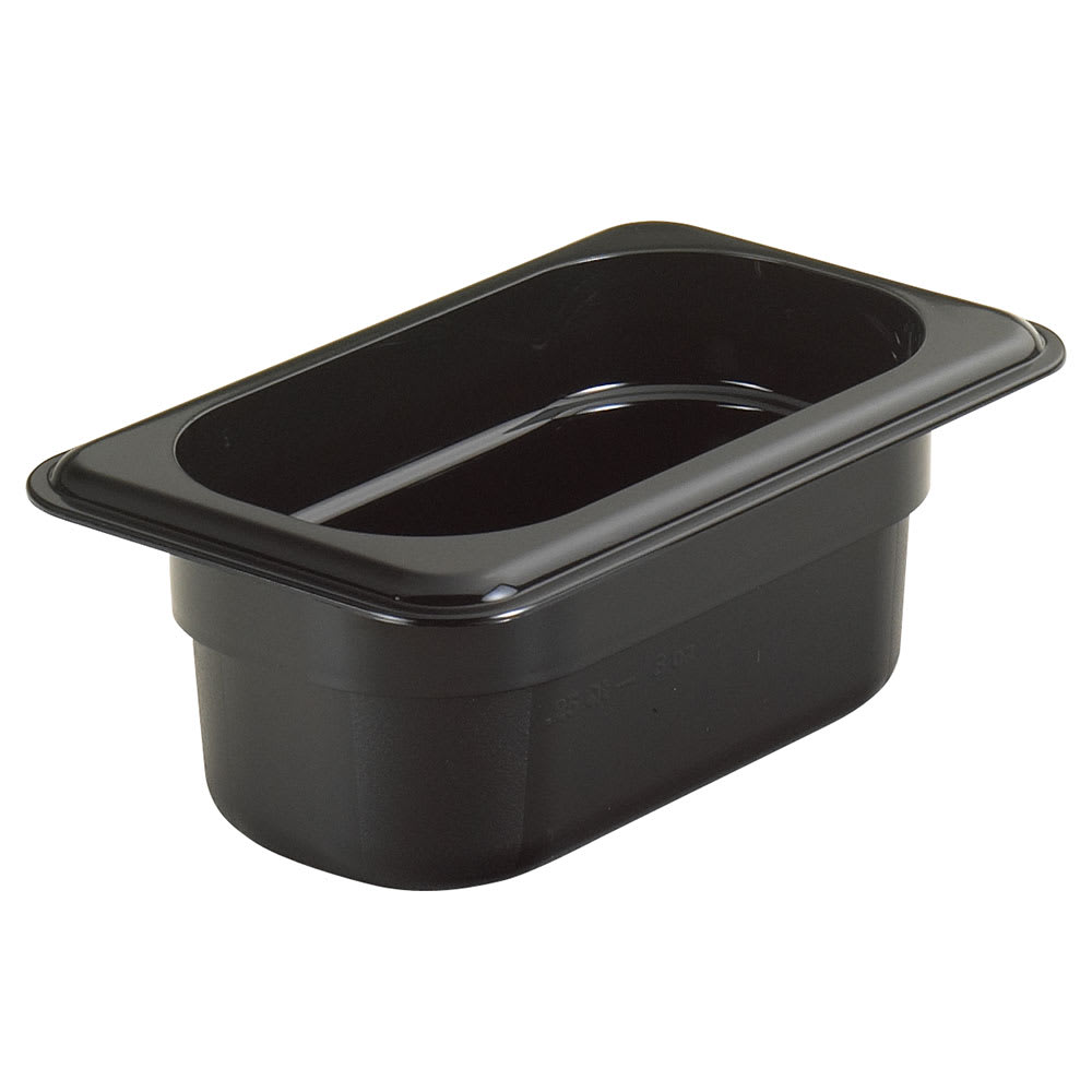 144-92HP110 2 1/2"D Ninth Size High Temp Food Pan - Non Stick