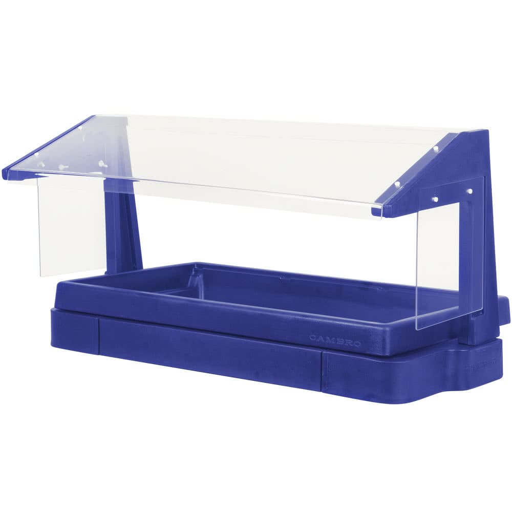 144-BBR480186 37 5/16" Cold Food Bar - (3) Pan Capacity, Table Top, Navy Blue