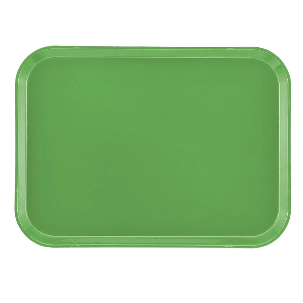 144-1216113 Fiberglass Camtray® Cafeteria Tray - 16 3/10" L x 12"W, Limeade