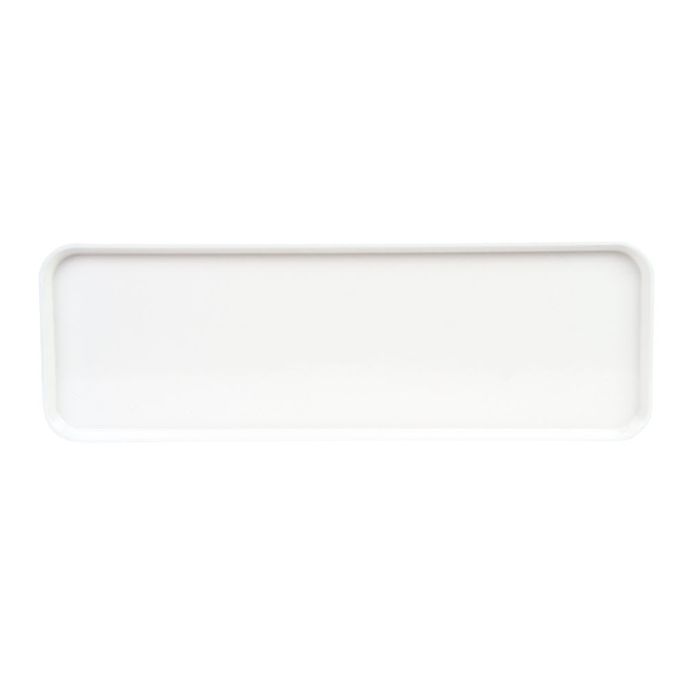 144-826MT148 Rectangular Market Display Tray - 8 1/4" x 25 1/2" x 3/4", White