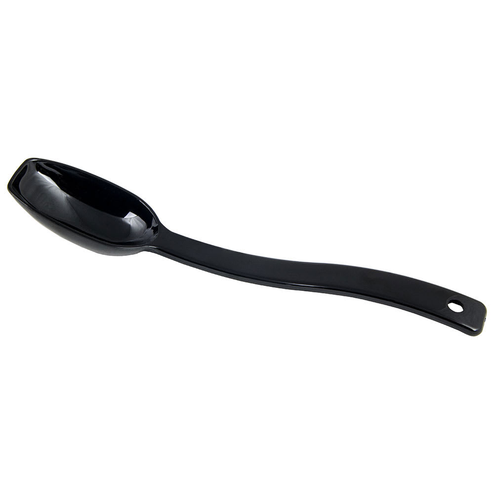 144-SPO8CW110 8" Notched Deli Spoon - Black