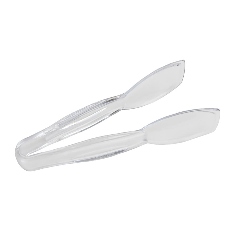 144-TGG9135 9 1/2"L Plastic Serving Tongs, Clear