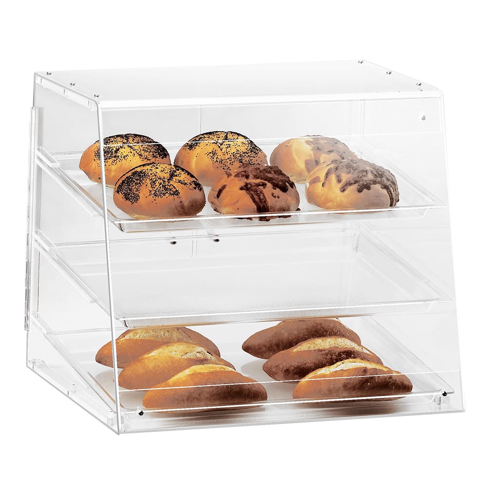 Cal-Mil 1011 Pastry Display Case w/ Slant Front, 19 1/2 x 17 x 16 1/2"