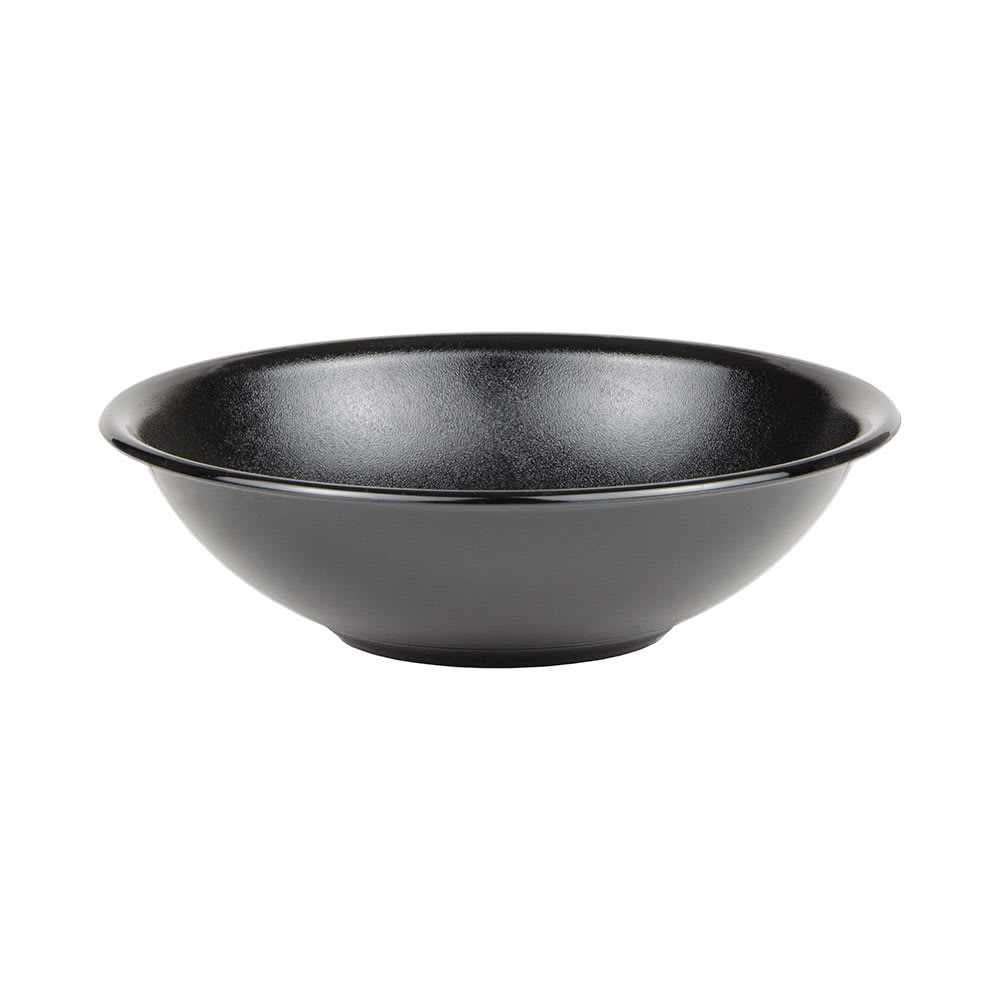 144-SB80110 8" Round Budget Salad Bowl - 31 1/5 oz Round Capacity, Black