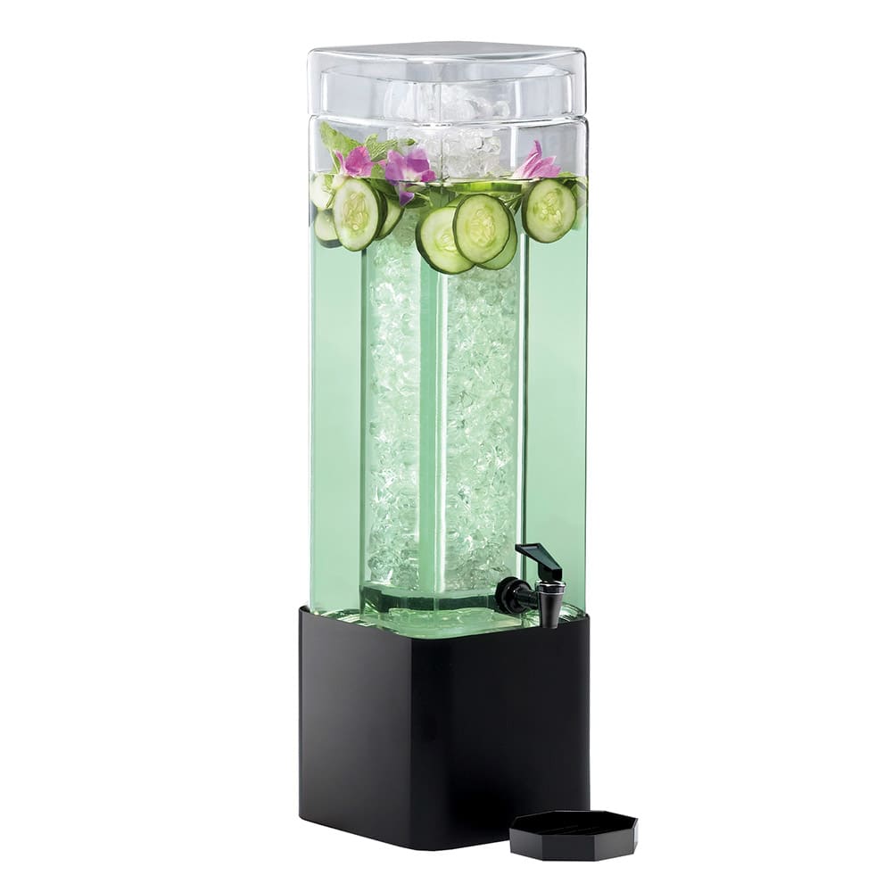 Cal-Mil 3497-3-55 S/S 14 x 14 x 18 Beverage Dispenser w/ Stand