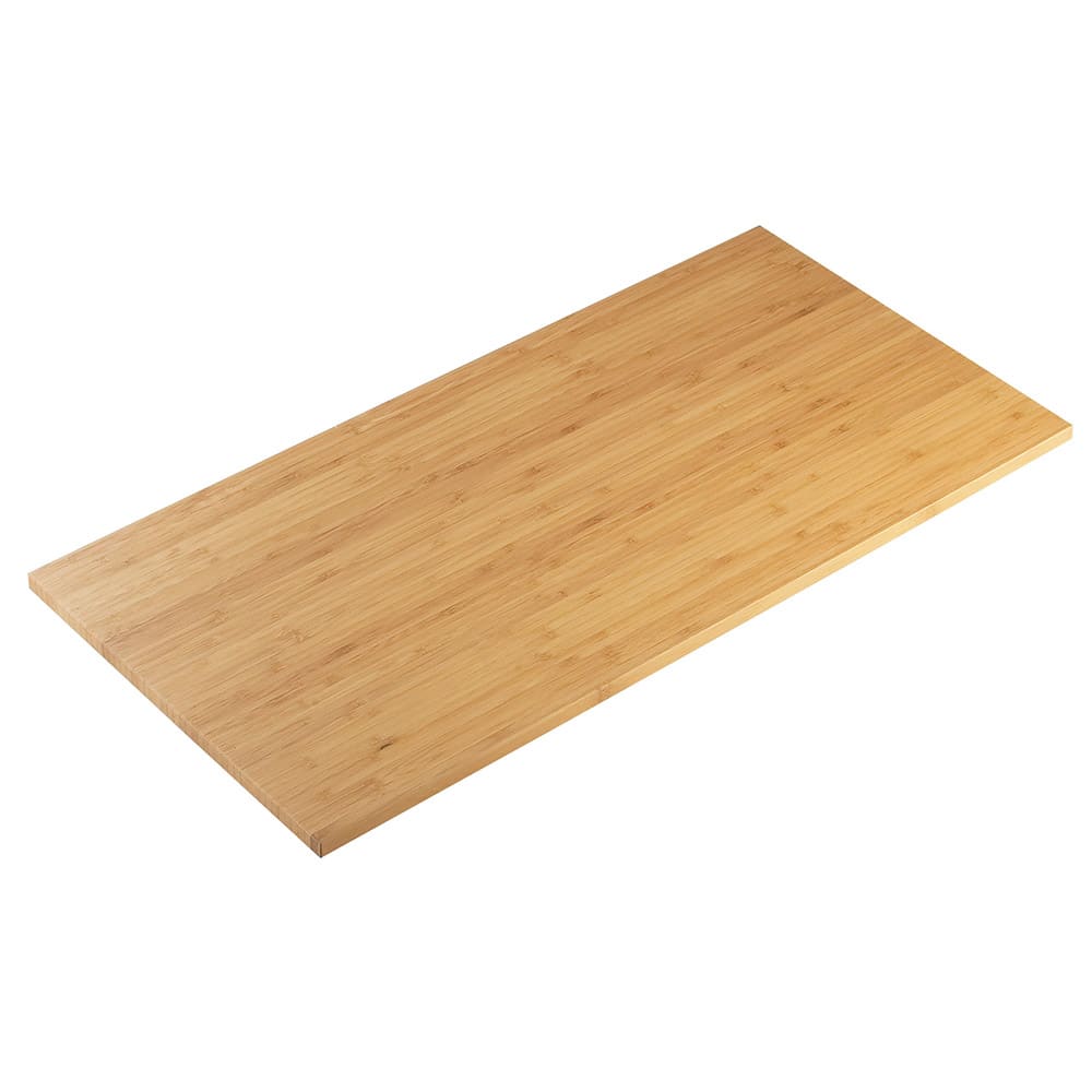 151-1435122460 Rectangular Tray Riser Shelf - 12x24", Bamboo