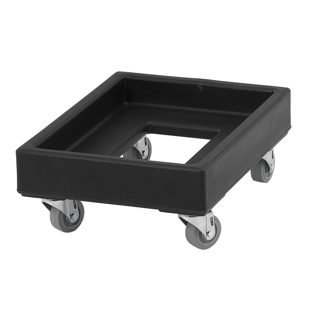 144-CD1420110 Camdolly® for Milk Crates w/ 350 lb Capacity, Black
