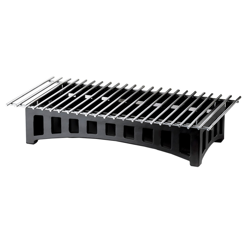 151-13642213 Bridge Style Chafer Alternative, 19 3/4" x 10" x 4" H, Black