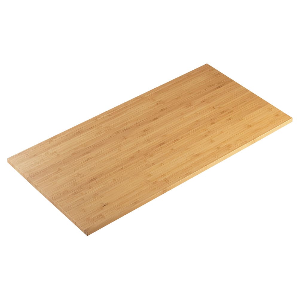 151-1435124860 Rectangular Tray Riser Shelf - 12x48", Bamboo