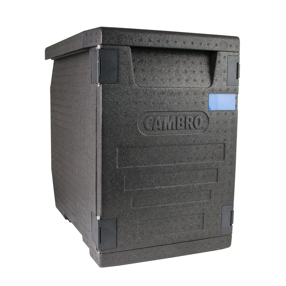 144-EPP400110 GoBox™ Insulated Food Carrier - 90 9/10 qt w/ (4) Pan Capacity, Black