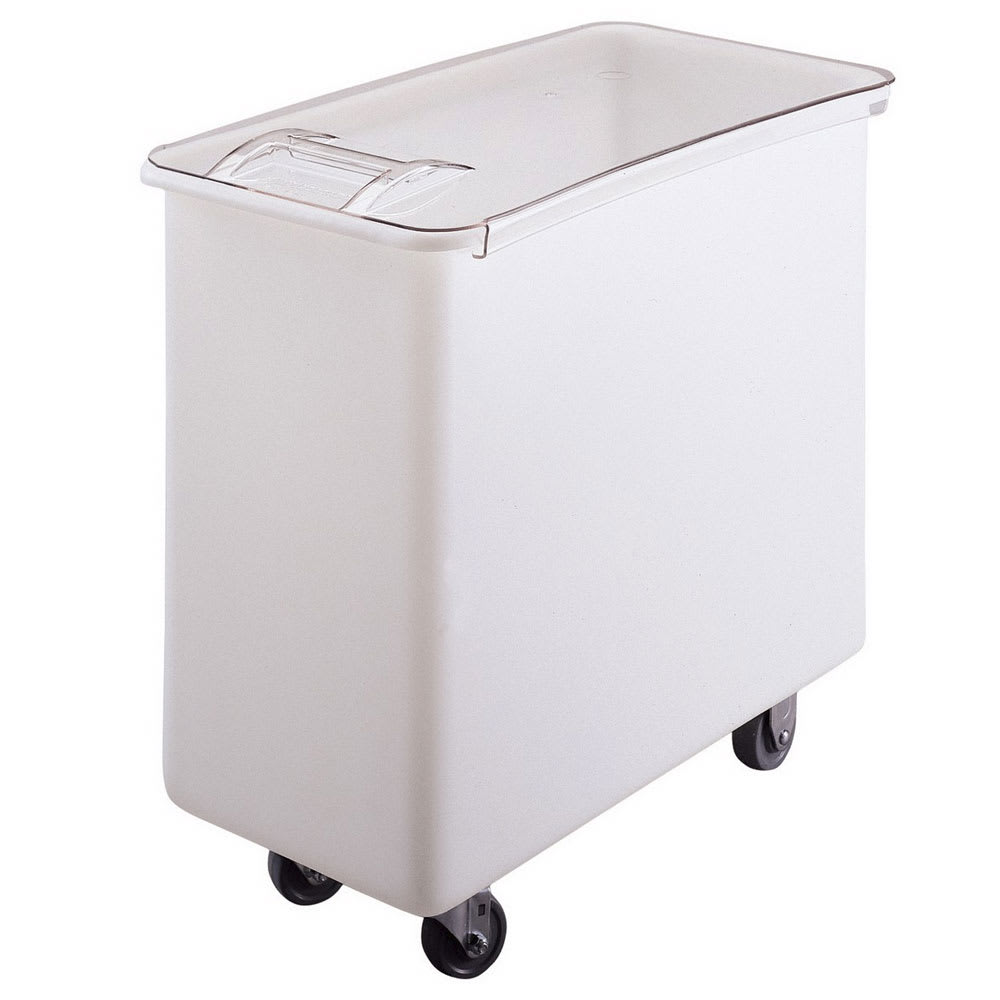 144-IB36 34 Gallon Mobile Ingredient Bin - White
