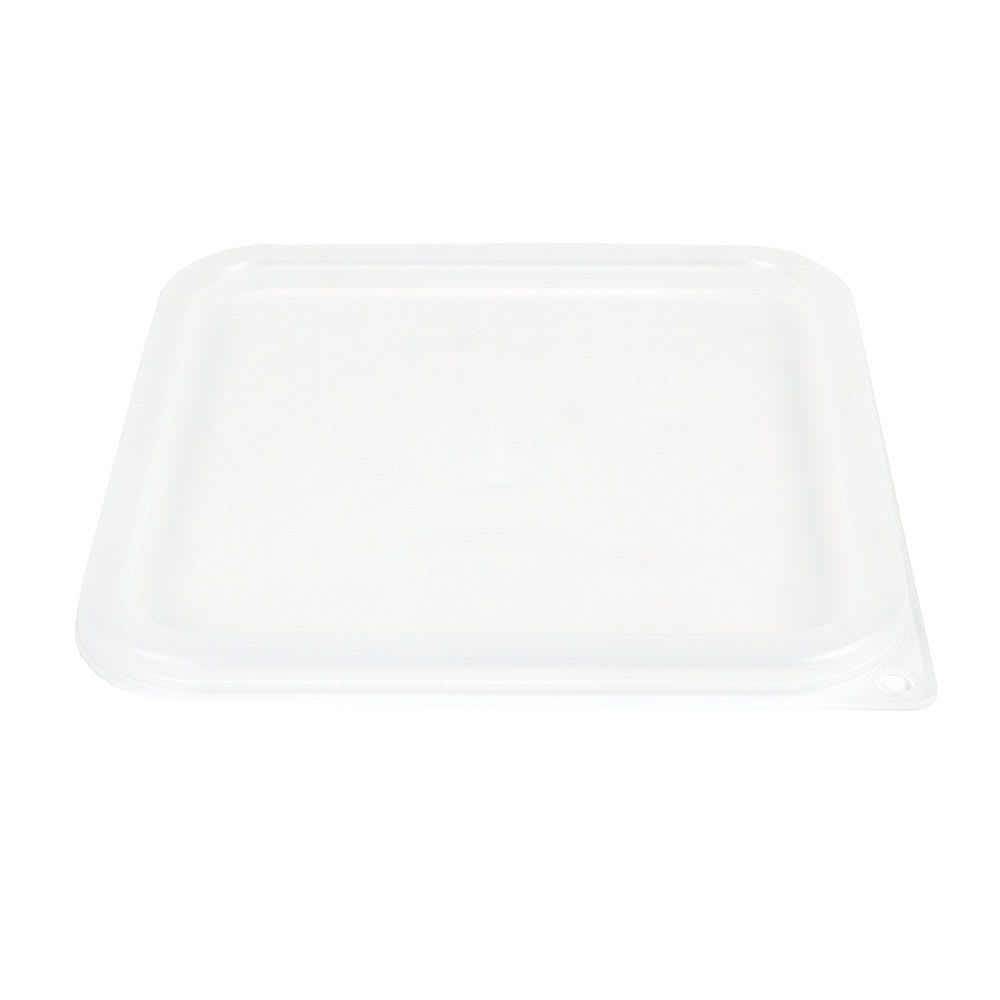 144-SFC6SCPP190 CamSquare® Cover, for 6 & 8 qt Clear Containers, Translucent