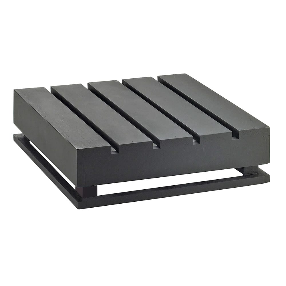 151-3332496 Square Crate Riser - 12x12x4", Midnight Bamboo