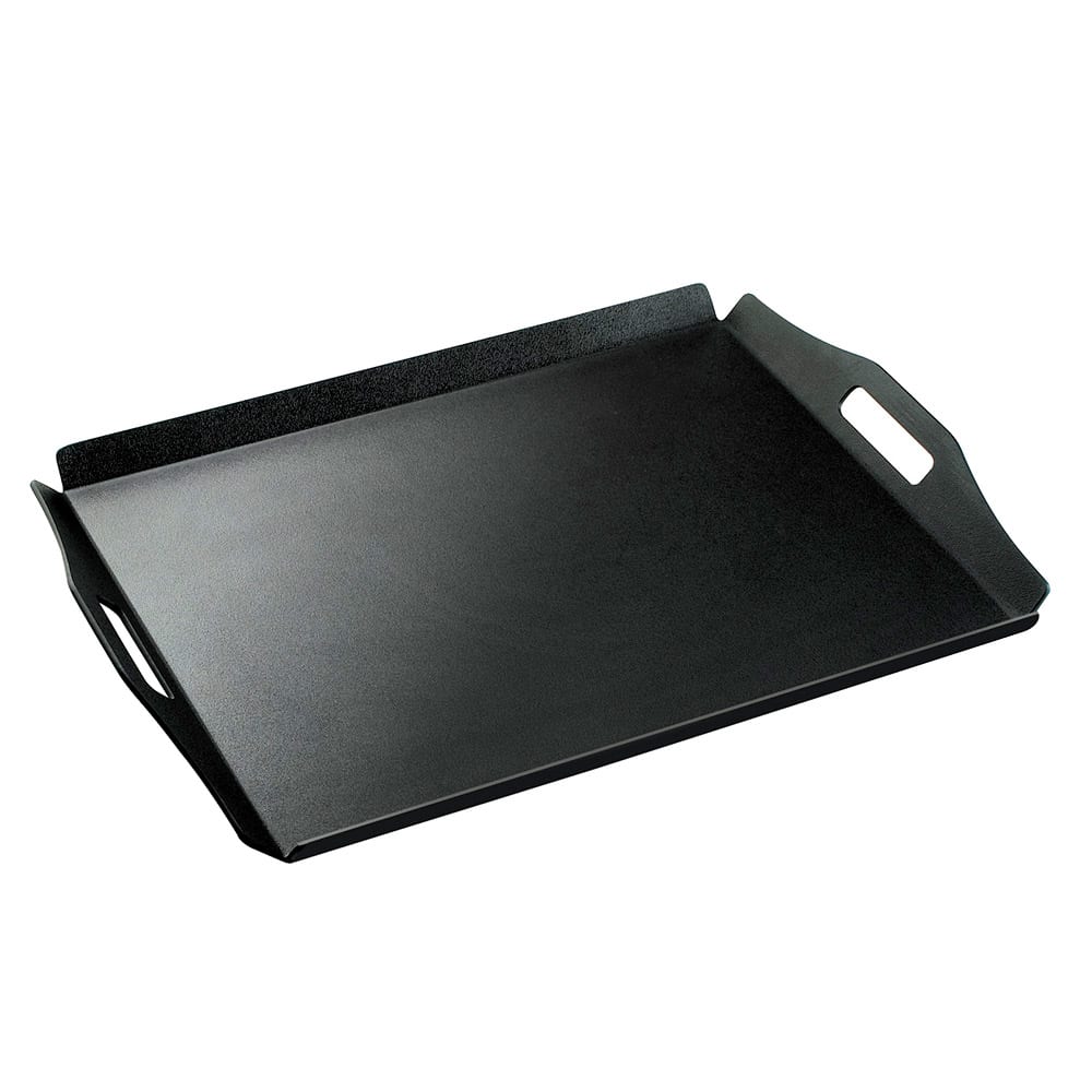 Cal-Mil 930-3-13 Low Profile Room Service Tray, 18 x 26", Black