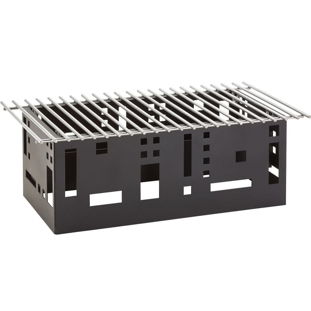 151-16122213 Chafer Grill w/ Fuel Holder - 22" x 12", Metal, Black