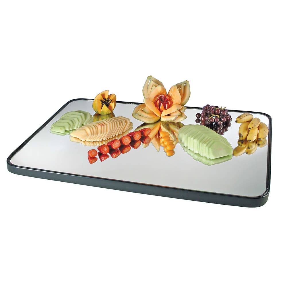 Mirror serving platter store