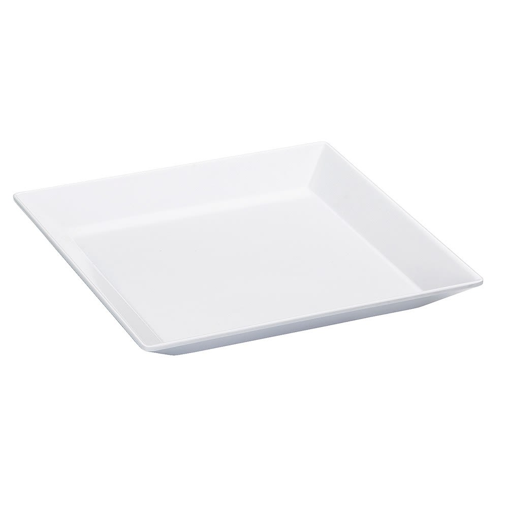 151-SR252 11" Square Platter - Melamine, White