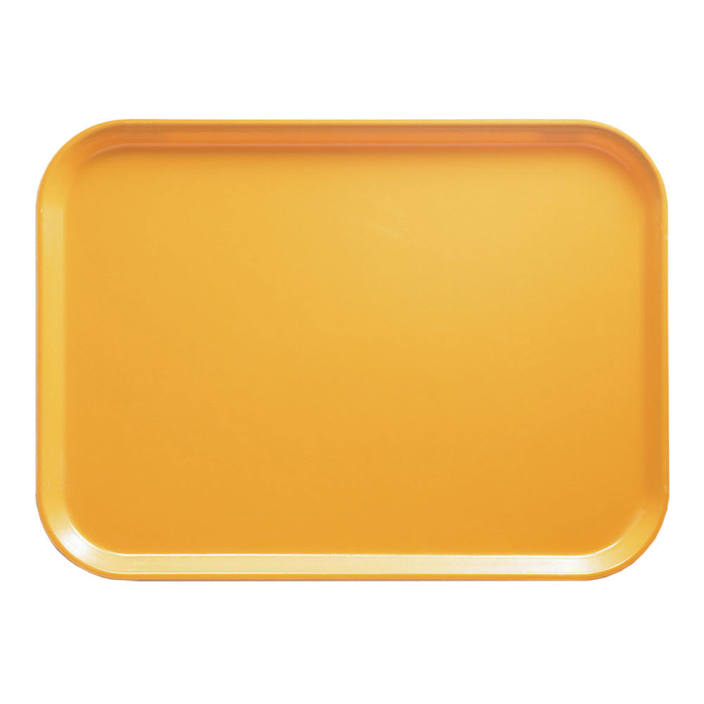 144-915171 Fiberglass Camtray® Cafeteria Tray - 15"L x 8 3/4"W, Tuscan Gold