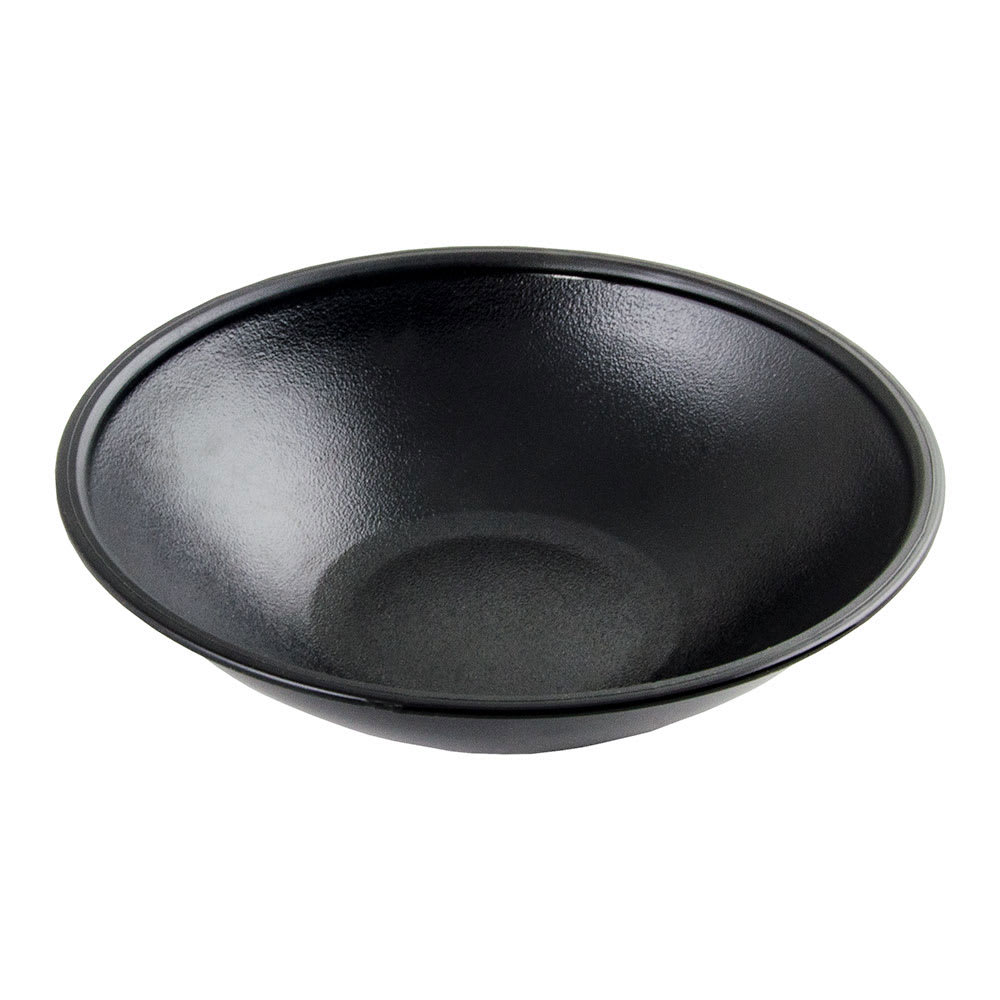 144-SB60110 6" Round Budge Salad Bowl - 12 3/5 oz Round Capacity, Black