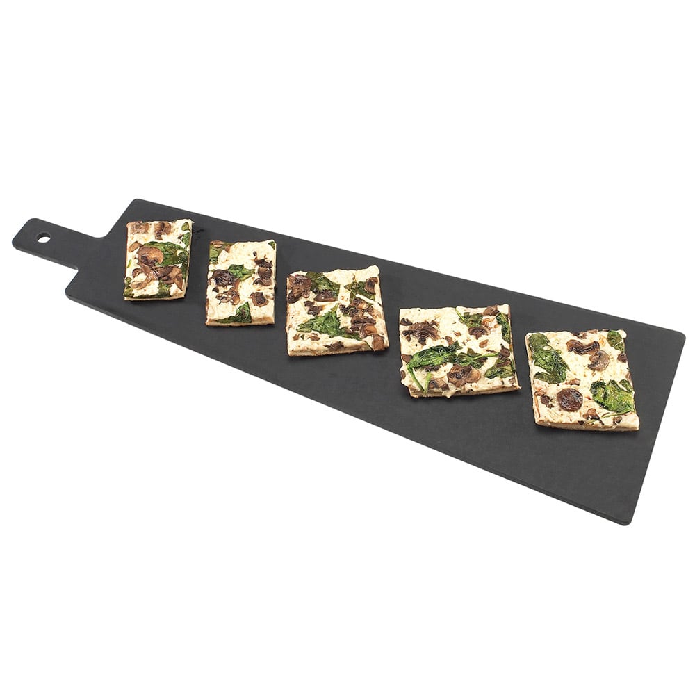151-15351613 16" Flat Bread Serving Display Board, Black