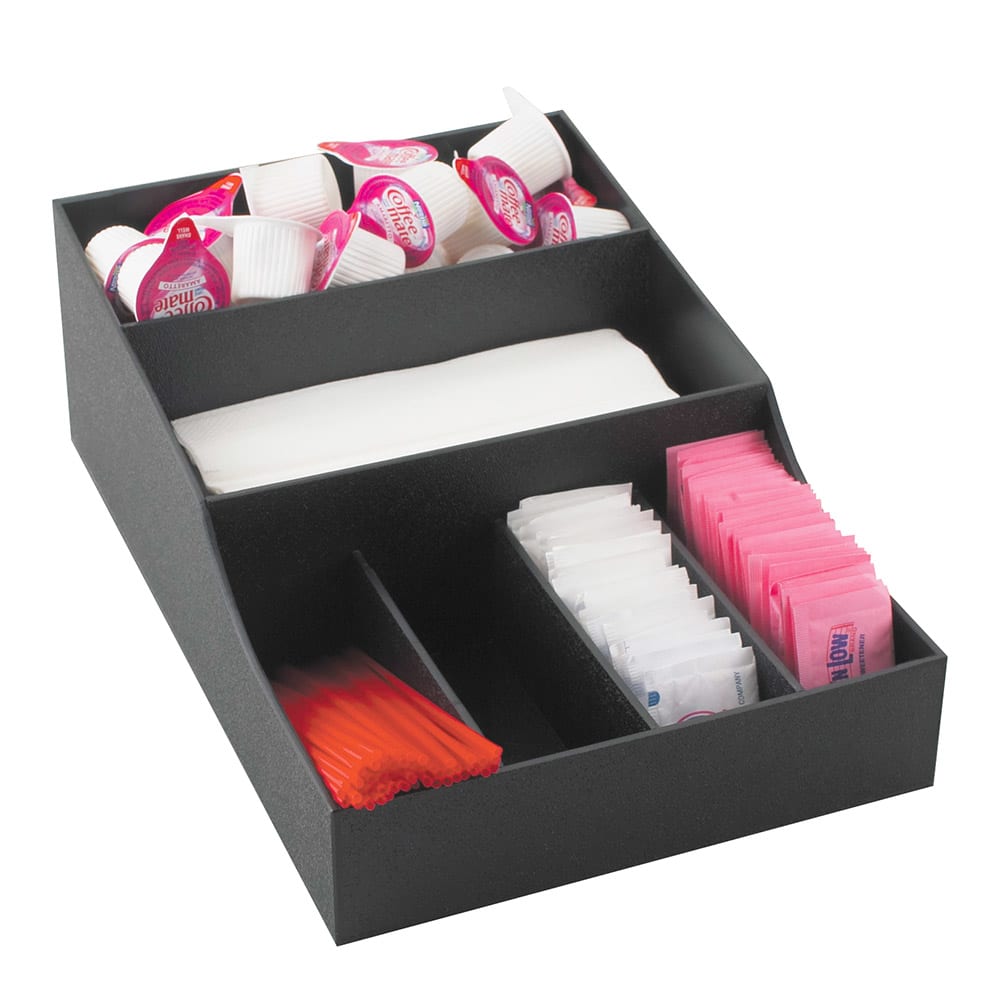 151-1259 Coffee Center w/ Adjustable Front Walls, 8 x 12 x 4" High, ABS