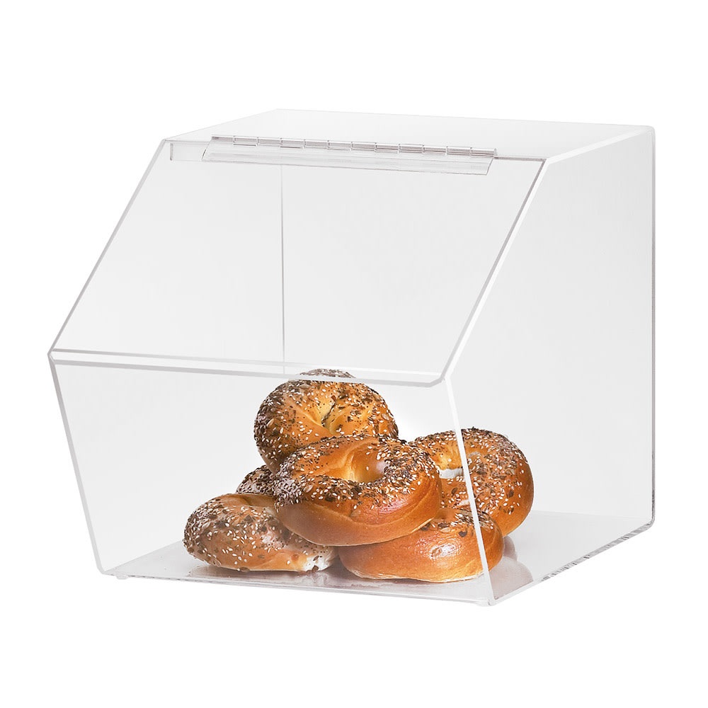 151-943 Countertop Acrylic Dry Food Bin, 12" x 16" x 12 1/2"