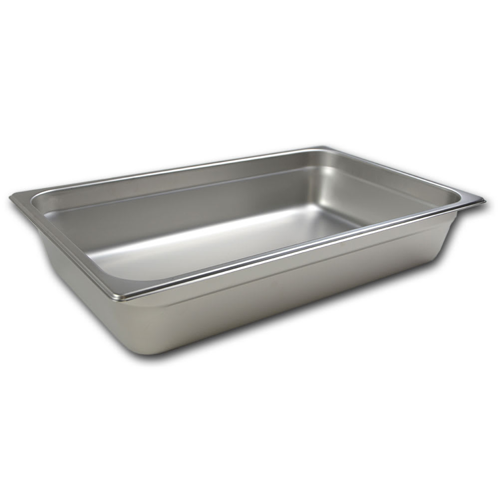 158-88004 Full Size Steam Pan, Stainless