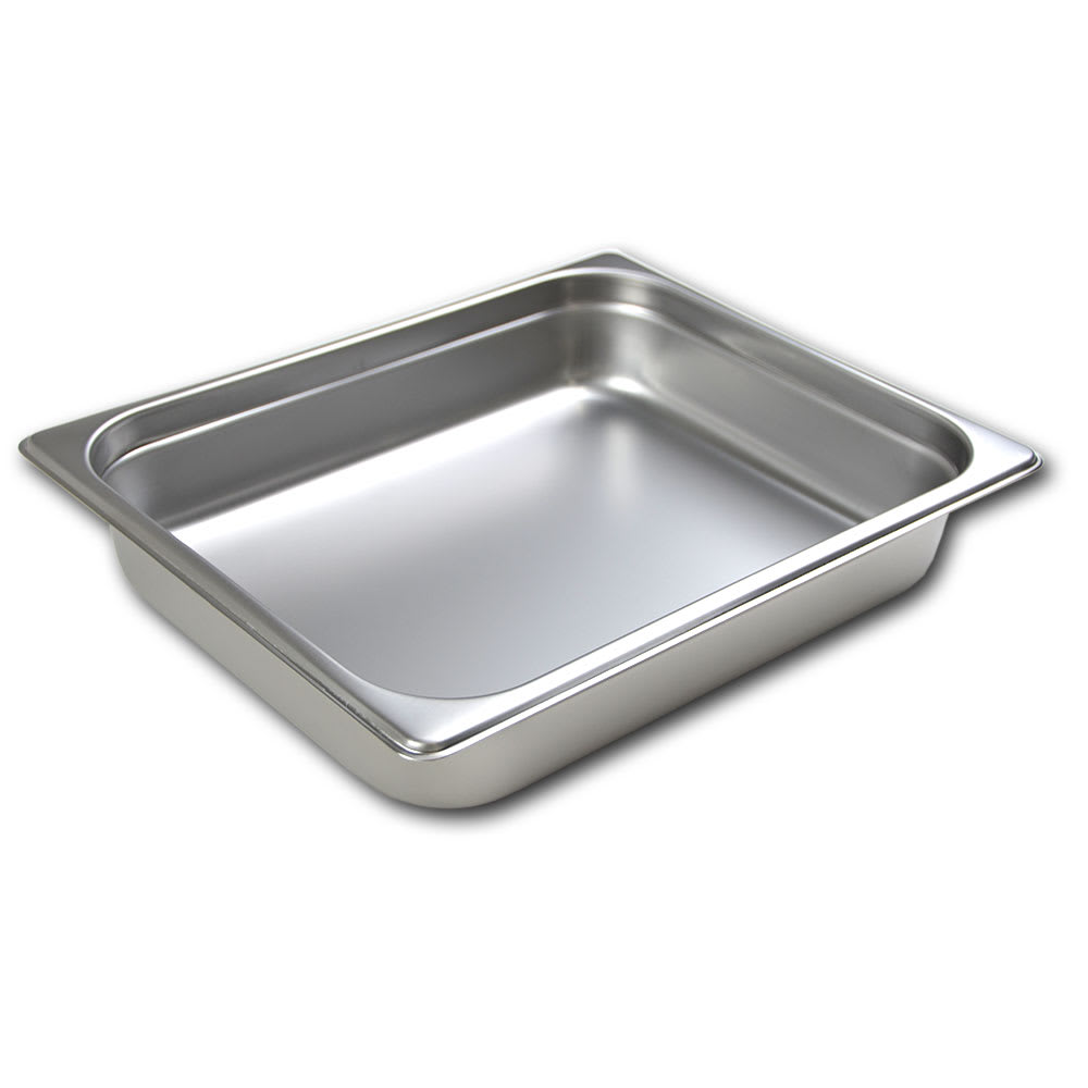 Browne 22122 Half Size Steam Pan, Stainless
