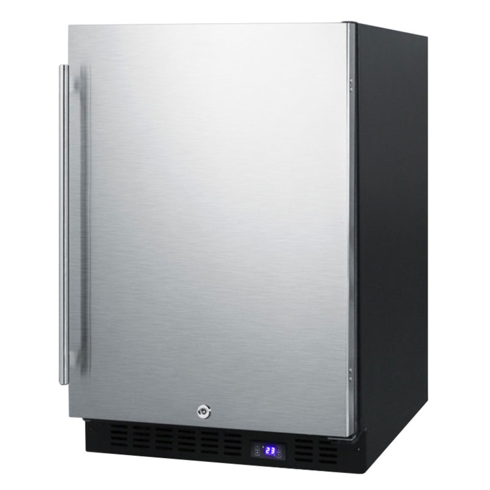 Summit SPFF51OS 24" W Outdoor Freezer w/ Digital Thermostat, Lock & Reversible Door, LED