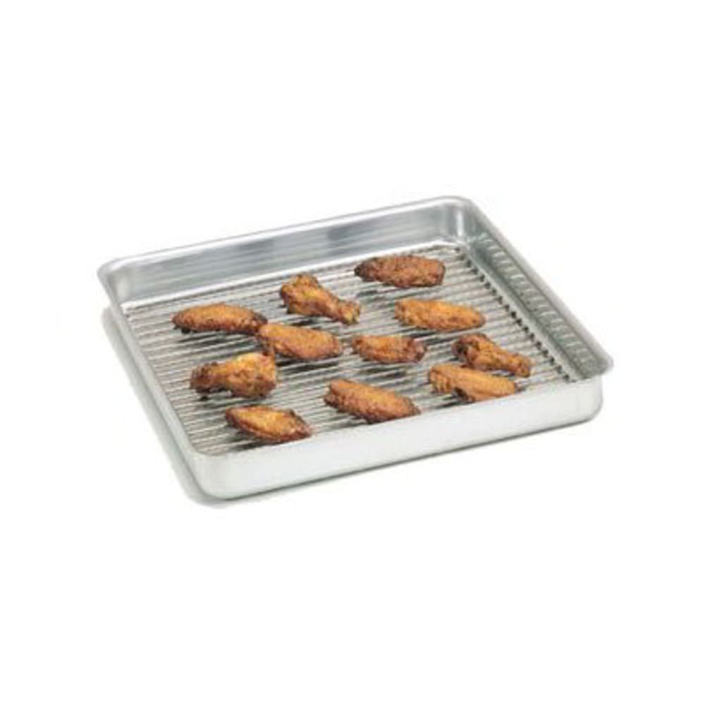 166-SQ1615 Straight Sided Deep Dish Pan, 16x16", 1 1/2" Deep, Aluminum
