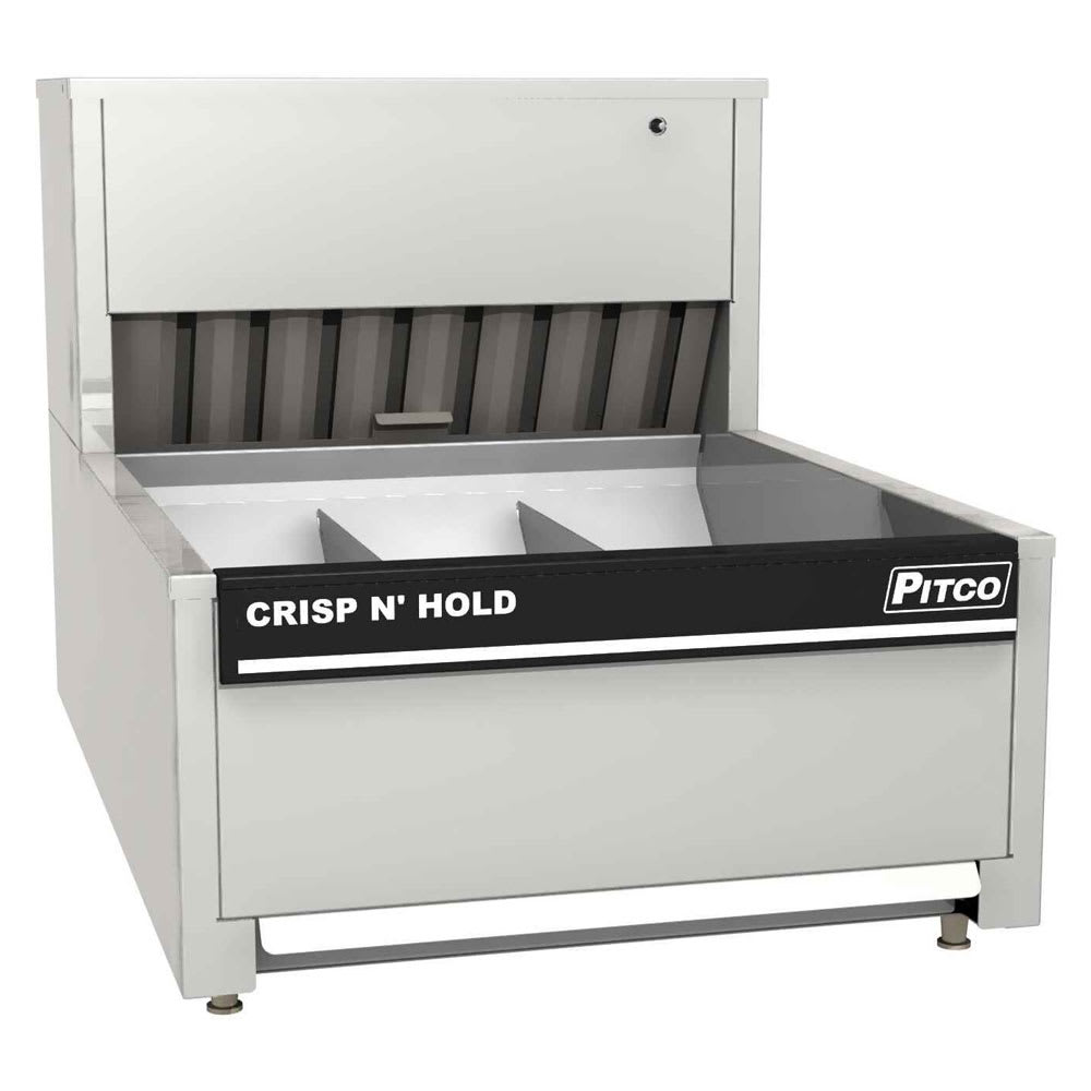 169-PCC18 18" Crisp 'N Hold™ Countertop Fry Warmer Dump Station - Underburner, 120v