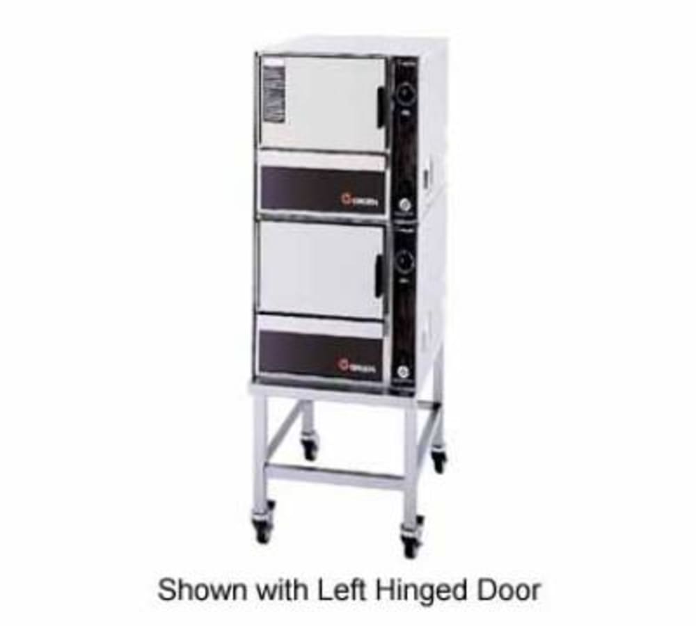 167-2SSB3EF (6) Pan Convection Steamer - Legs, 208v/3ph