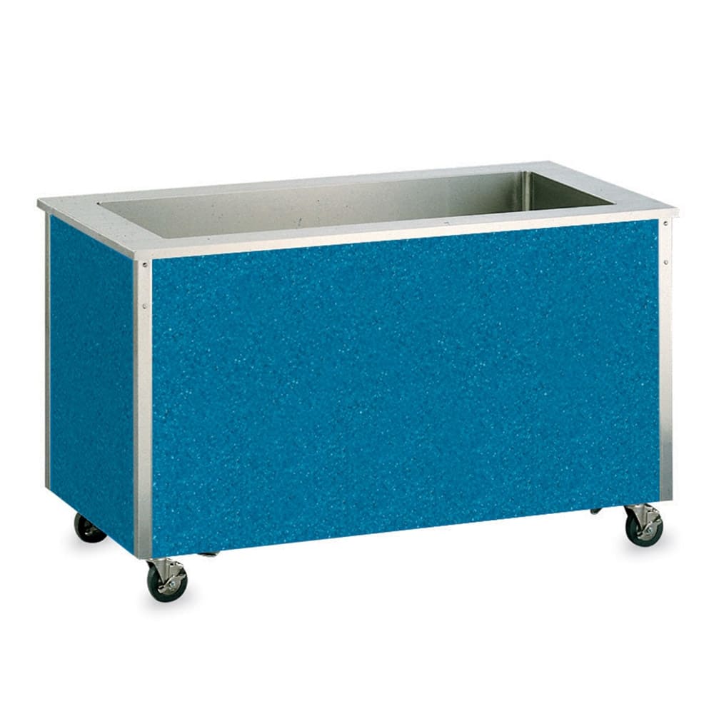 175-37065 60" Signature Server® Cold Food Bar - (4) Pan Capacity, Floor Model, Black