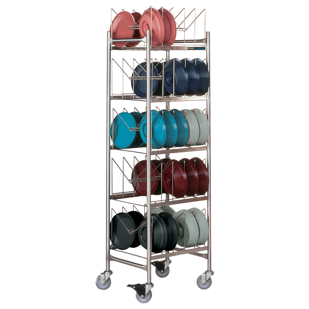Dinex DX1173X50 5 Level Mobile Drying Rack for Dishes