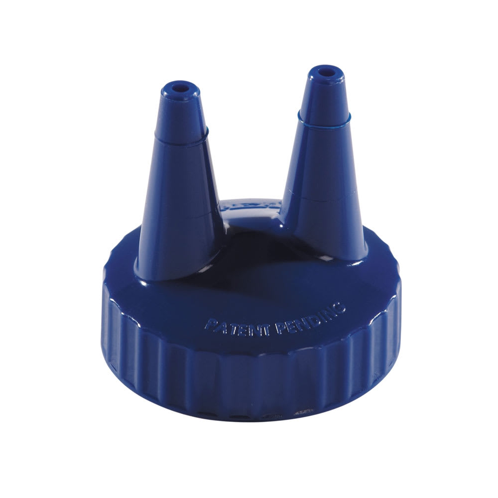 175-220044 Twin Tip Replacement Cap w/ Standard Mouth, Fits 8 32 oz, Blue