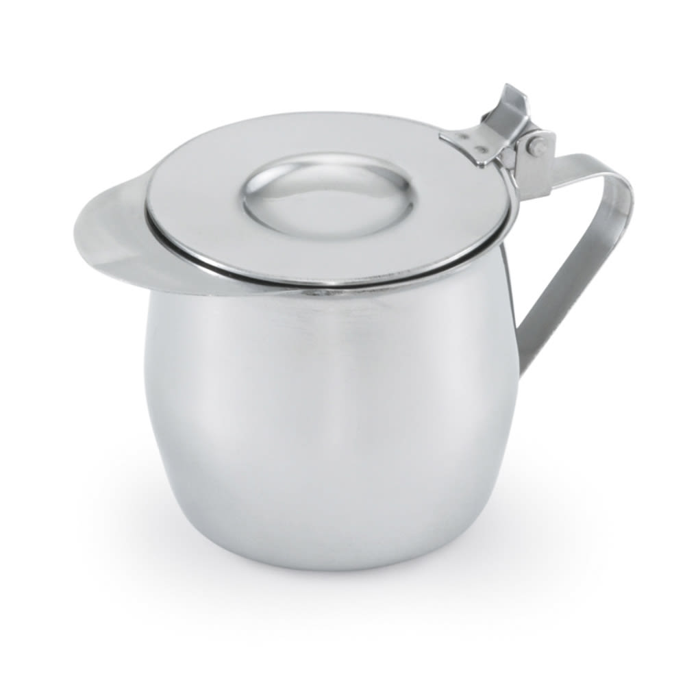 175-46613 10 oz Insulated Server - Hinged Insulated Cover, Stainless