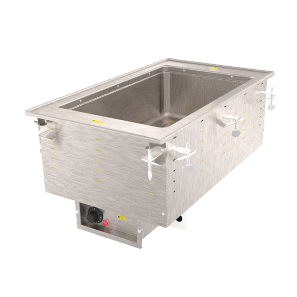 175-36471 Drop-In Hot Food Well w/ (1) Full Size Pan Capacity, 240v/1ph