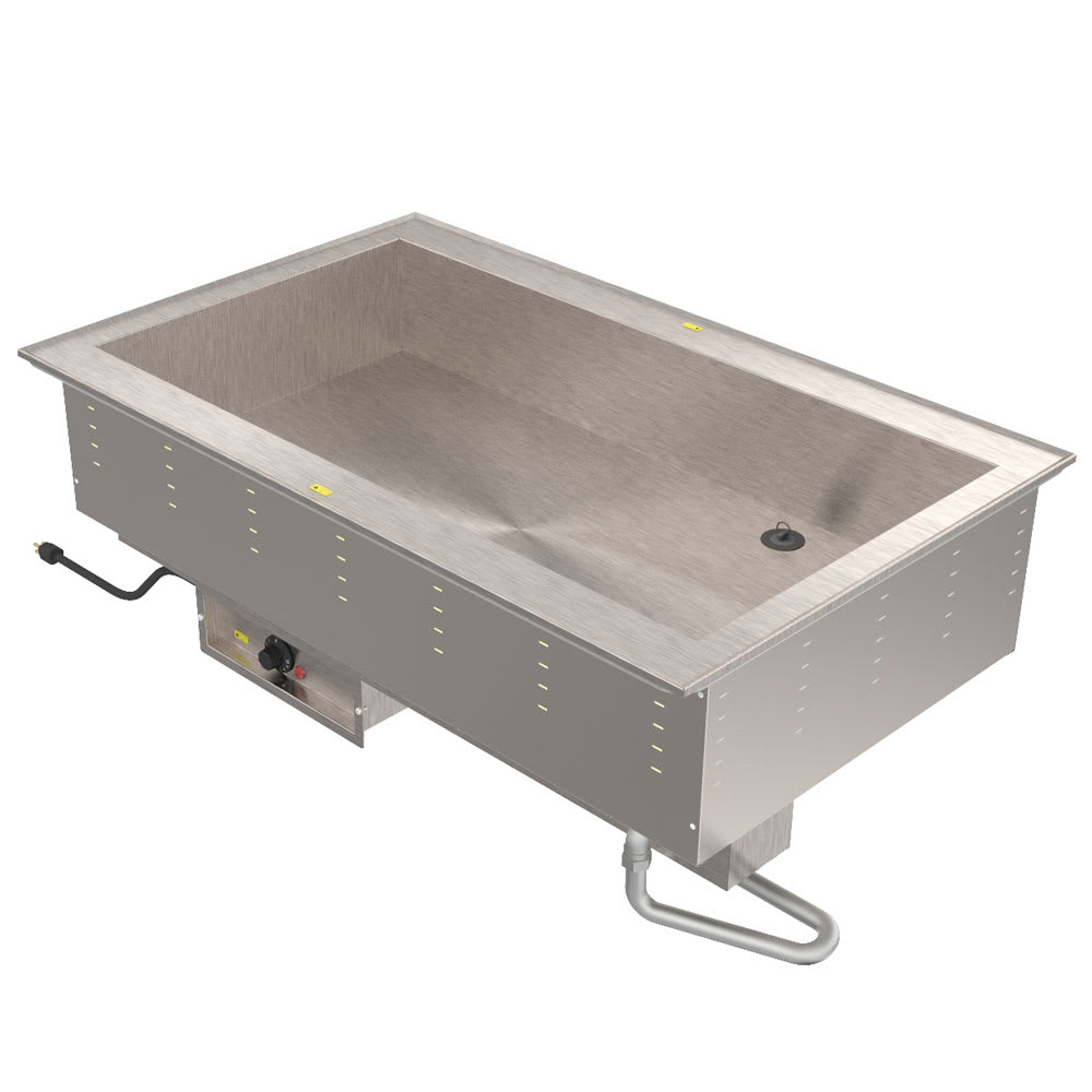 175-36506208 Drop-In Hot Food Well w/ (6) Full Size Pan Capacity, 208v/1ph