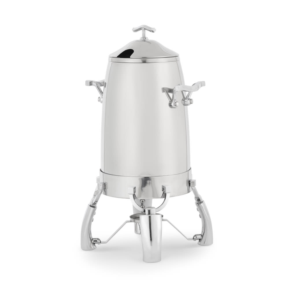 175-4635710 Round Chafer w/ Lift-off Lid & Chafing Fuel Heat