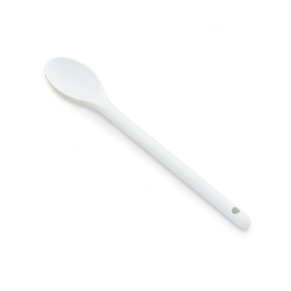 175-4689815 12" Prep Spoon - Nylon White