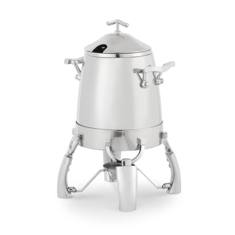 175-4635410 Round Chafer w/ Lift-off Lid & Chafing Fuel Heat
