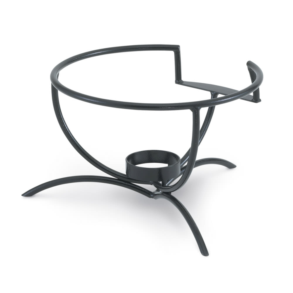 175-46549 Stand for Round Induction Chafers - Heavy-Duty, Black
