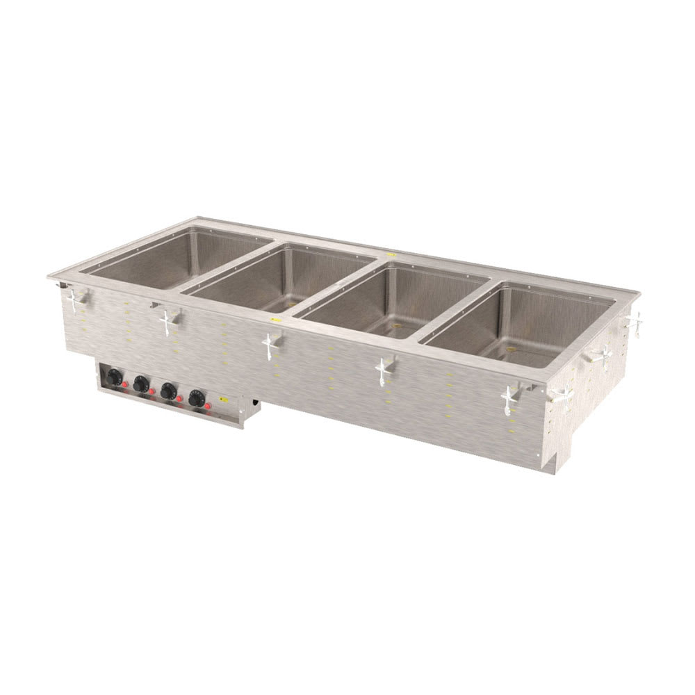 175-36407 Drop-In Hot Food Well w/ (4) Full Size Pan Capacity, 208v/1ph