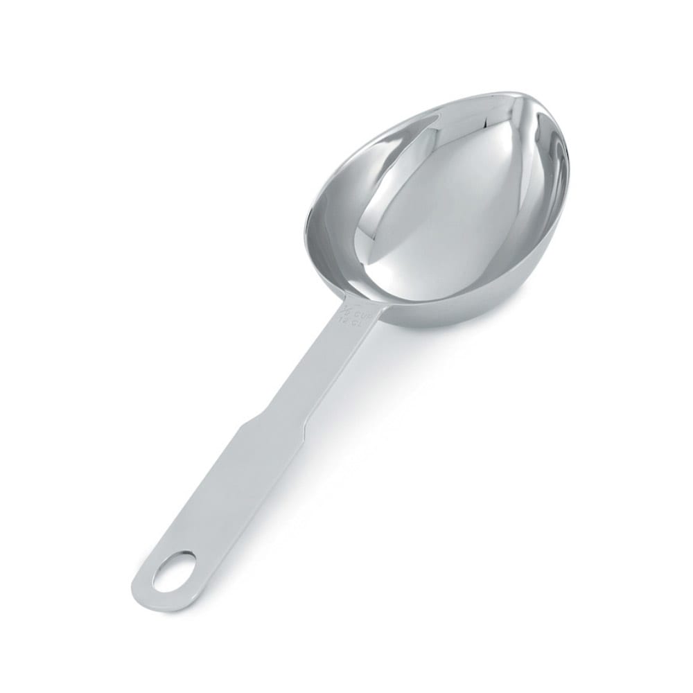 175-47058 1/2-Cup Measuring Scoop/Cup - Stainless