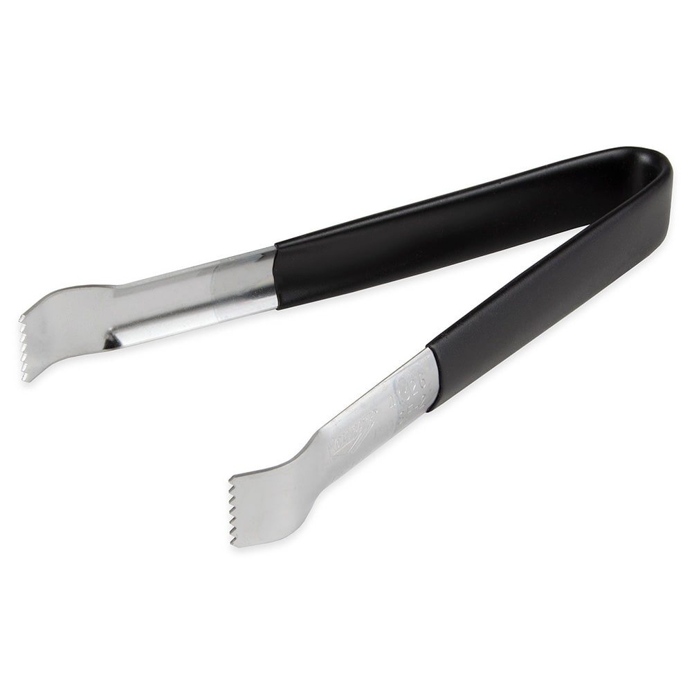 175-47326 6" Pom Tong - Heavy-Duty, Black Coating, Stainless