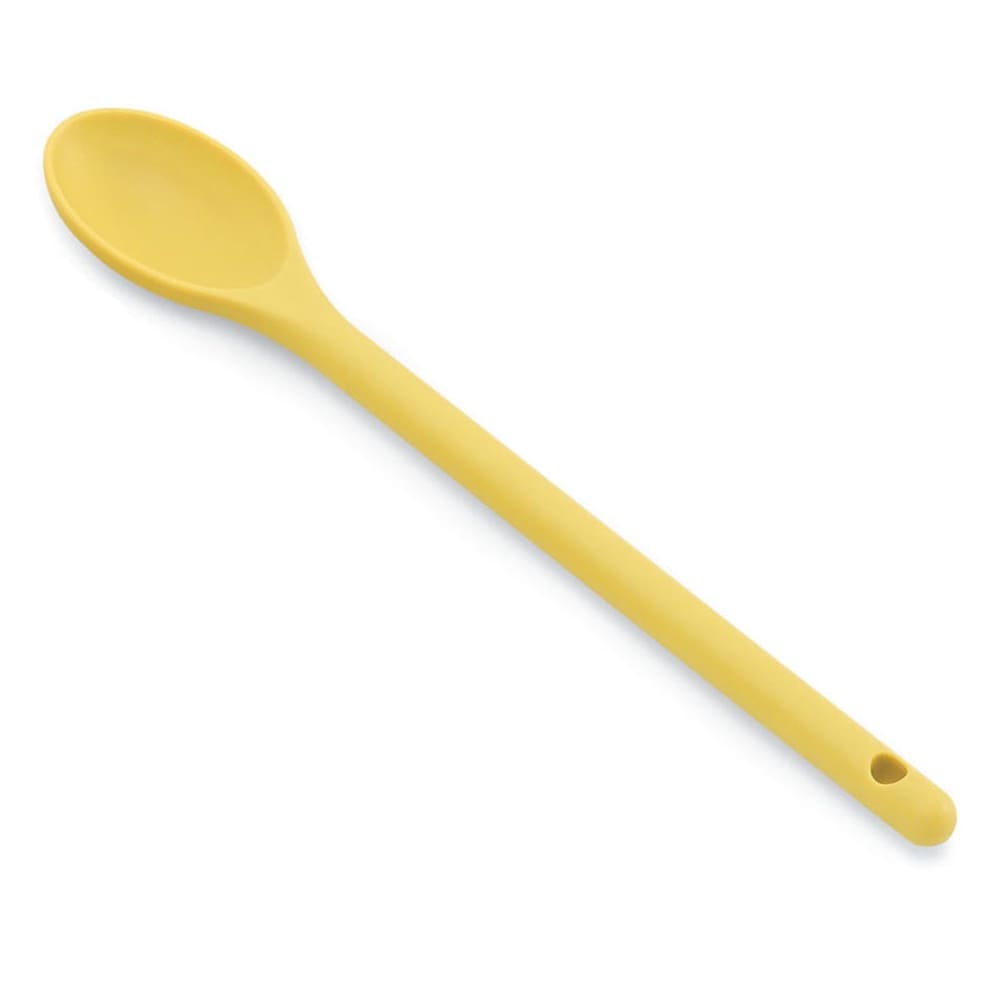 175-4689850 12" Prep Spoon - Nylon Yellow