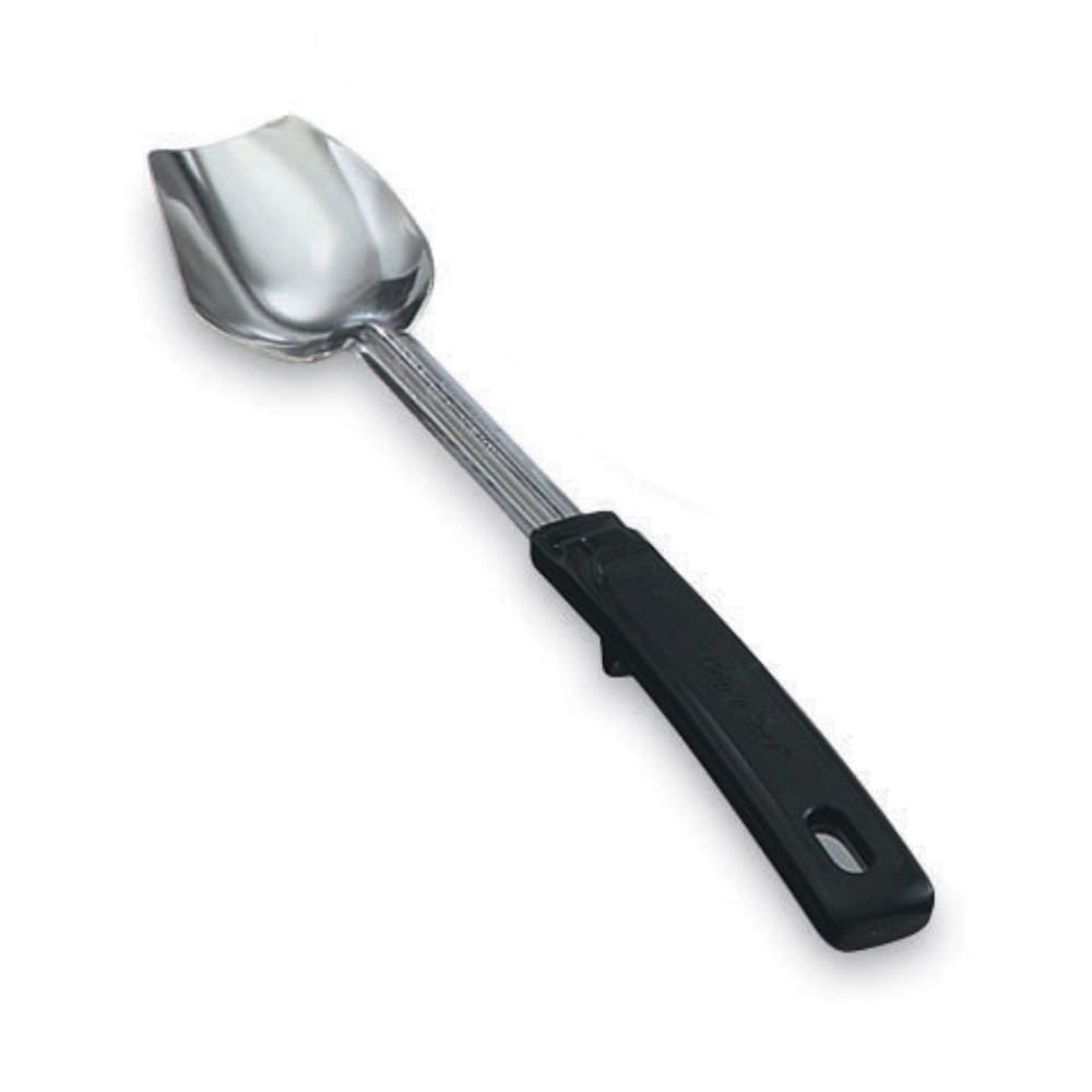175-46948 3 Sided Solid Serving Spoon - Black