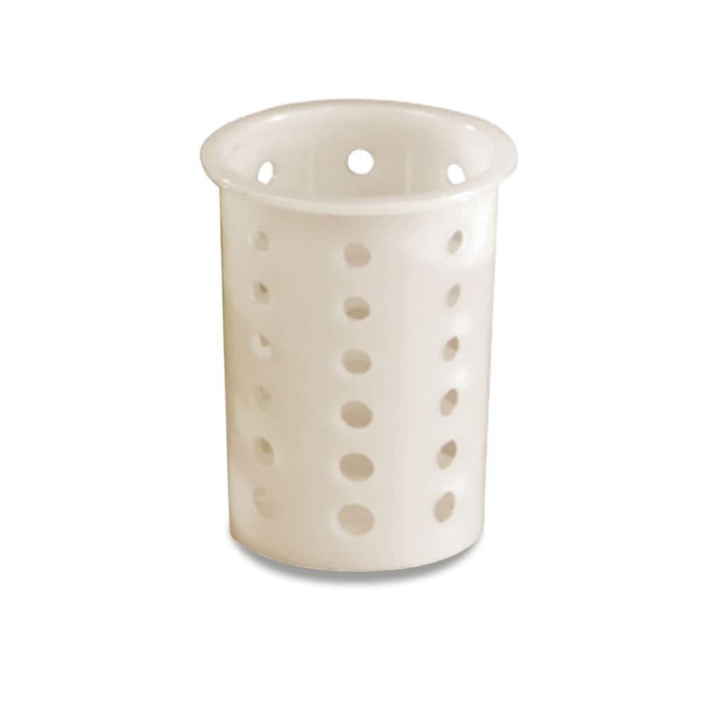 175-52642 Flatware Cylinder - 5 5/8" White Nylon